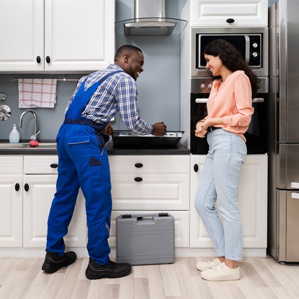 what kind of warranty do you offer on your cooktop repair services in Allenhurst